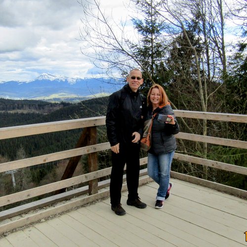 High atop a Carpathian mountain, Ukraine, May 2021.