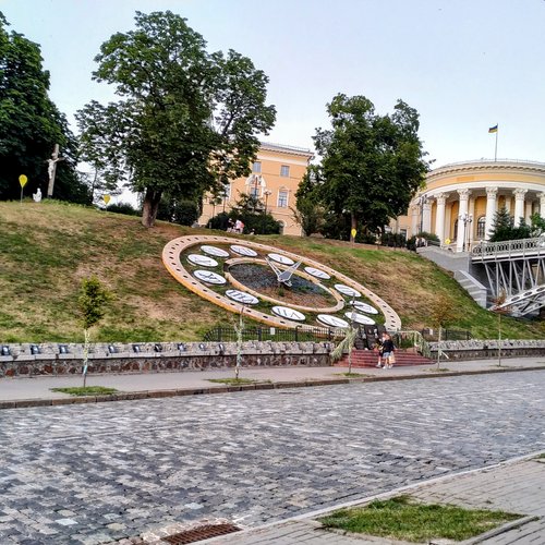 Maidan Nezalezhnosti, Kyiv, Ukraine, in July 2020,